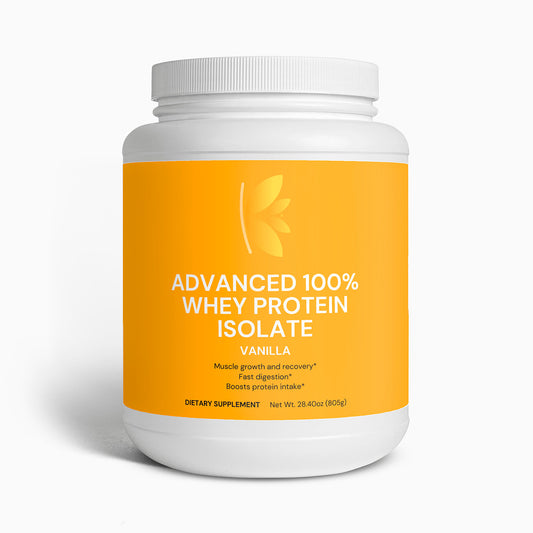 Advanced 100% Whey Protein Isolate (Vanilla)