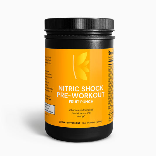 Nitric Shock Pre-Workout Powder (Fruit Punch)